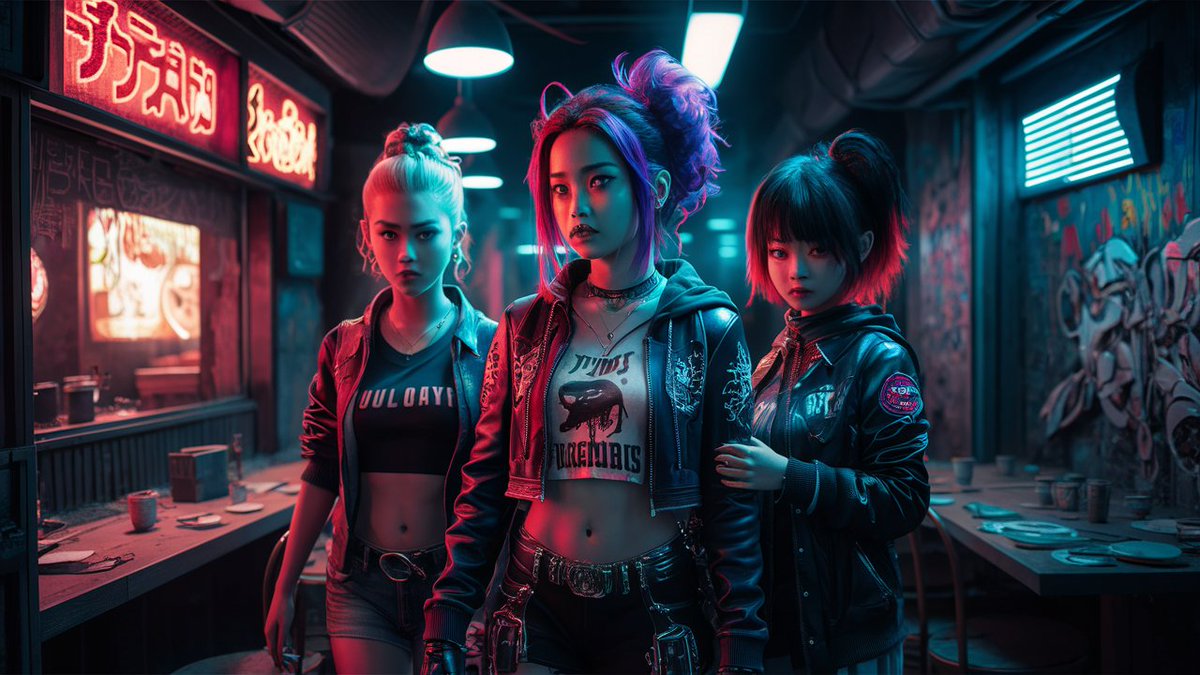 Stylez_Morales's tweet image. Using @ideogram_ai + @MageSpace_ + @krea_ai + @runwayml to bring Yumi and her best friends and band mates Luna and Mia from Who Cares. 

#ideogramai #ideogram #magespace #krea #kreaai #runway #runwayml #RunwayGen3 #gen3 #gen3AlphaTurbo #yumi #yumihirokima #luna #mia #whocares…