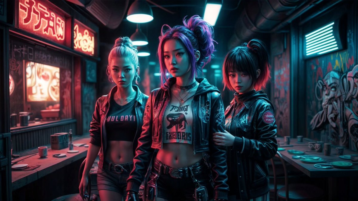 Stylez_Morales's tweet image. Using @ideogram_ai + @MageSpace_ + @krea_ai + @runwayml to bring Yumi and her best friends and band mates Luna and Mia from Who Cares. 

#ideogramai #ideogram #magespace #krea #kreaai #runway #runwayml #RunwayGen3 #gen3 #gen3AlphaTurbo #yumi #yumihirokima #luna #mia #whocares…