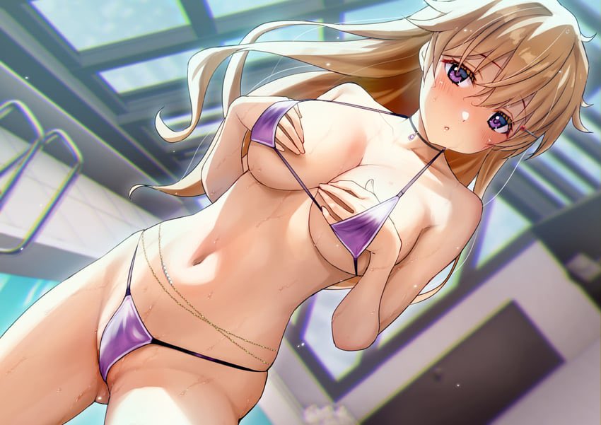 Spacecowboyman's tweet photo. It should be legal to pin down and breed anyone wearing a micro bikini 🤤 

If you’re wearing this you’re just asking for my cock to throb and me to PLAP PLAP PLAP that pussy covered by a thing string 🥵 https://t.co/Y3BSbN0m4S