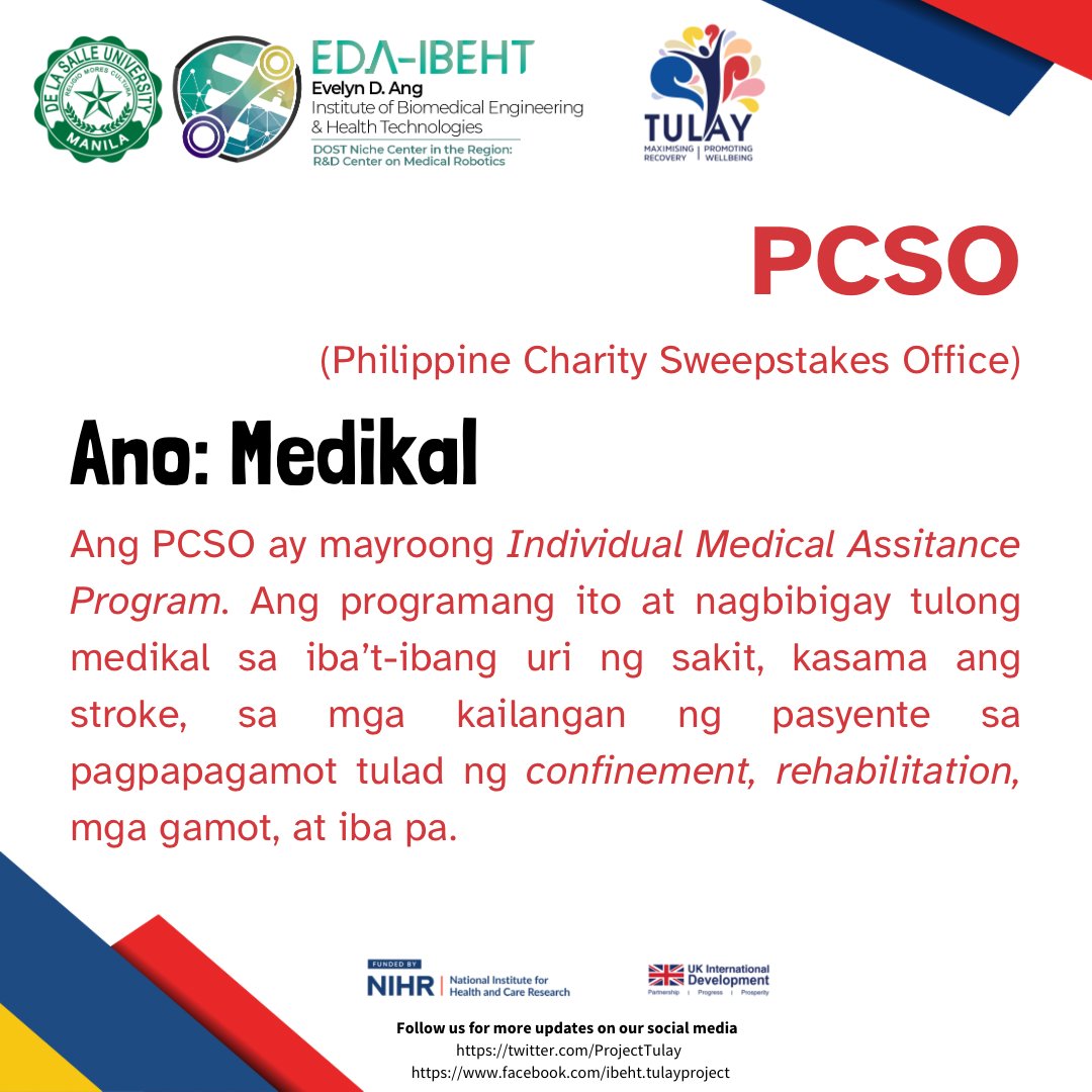 ProjectTulay's tweet photo. Mga tulong medikal: https://t.co/oJxnHXhxz5