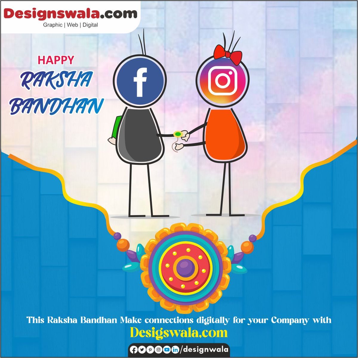 Happy Raksha Bandhan!

#Designswalacom #rakshabandhan #rakhi #rakshabandhanspecial #rakhispecial #love #rakhigifts #brothersisterlove #rakshabandhangifts #brother #india #sister #happyrakshabandhan #festival #rakhicelebration #rakhis #rakhifestival #indianfestival #sisterlove