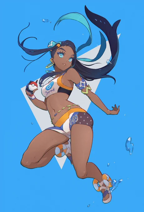 ルリナ/ Nessa#青い画像で涼を感じよう 