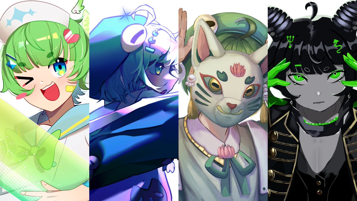 UkeruKaeru's tweet photo. Which Kaeru cover era did you love the most?
#Kaeruke I #Vtuber https://t.co/SpK5r9oEm2