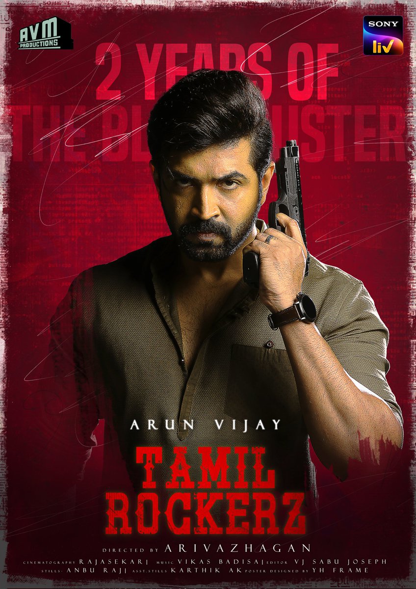 All India Arun Vijay Fans Club (@allindiaavfc) on Twitter photo The dark world of piracy!
#TamilRockerz πΈοΈ
#2YearsOfTamilRockerz #TamilRockerzonSonyLIV
<a href="/arunvijayno1/">ArunVijay</a> anna as Rudhranπ₯
<a href="/dirarivazhagan/">Arivazhagan</a> <a href="/avmproductions/">AVM Productions | AVM Studios</a> <a href="/SonyLIV/">Sony LIV</a> <a href="/vanibhojanoffl/">Vani Bhojan</a> @ishmenon
<a href="/DopRajasekarB/">RajasekarDOPπ₯</a> <a href="/EditorSabu/">V.J Sabu Joseph</a> <a href="/vikasbadisa/">Vikas Badisa</a> <a href="/arunaguhan_/">Aruna Guhan</a> <a href="/ParasRiazAhmed1/">Paras Riyaz</a> The dark world of piracy!
#TamilRockerz πΈοΈ
#2YearsOfTamilRockerz #TamilRockerzonSonyLIV
<a href="/arunvijayno1/">ArunVijay</a> anna as Rudhranπ₯
<a href="/dirarivazhagan/">Arivazhagan</a> <a href="/avmproductions/">AVM Productions | AVM Studios</a> <a href="/SonyLIV/">Sony LIV</a> <a href="/vanibhojanoffl/">Vani Bhojan</a> @ishmenon
<a href="/DopRajasekarB/">RajasekarDOPπ₯</a> <a href="/EditorSabu/">V.J Sabu Joseph</a> <a href="/vikasbadisa/">Vikas Badisa</a> <a href="/arunaguhan_/">Aruna Guhan</a> <a href="/ParasRiazAhmed1/">Paras Riyaz</a>