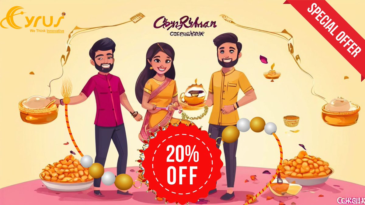CyrusTechno's tweet image. Happy Raksha Bandhan From Team Cyrus !

are you looking for APIs, B2B Software to avail of these special offers.

#CyrusTechnoedge #erechargebyte #TeamCyrus #CyrusRecharge #eRechargeByte #API #Recharge #BBPS #PAN #DMT #CreditCard #Insurance #Loan #Fastag #ScanAndPay #Payout