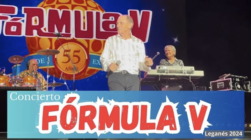 ObjetivSantana's tweet photo. Concierto de #FormulaV en las fiestas de #Leganés @EduardoGuervos
VER CONCIERTO 👇🏼
https://t.co/VFJ0QPqBuW https://t.co/vxTyUCN03j