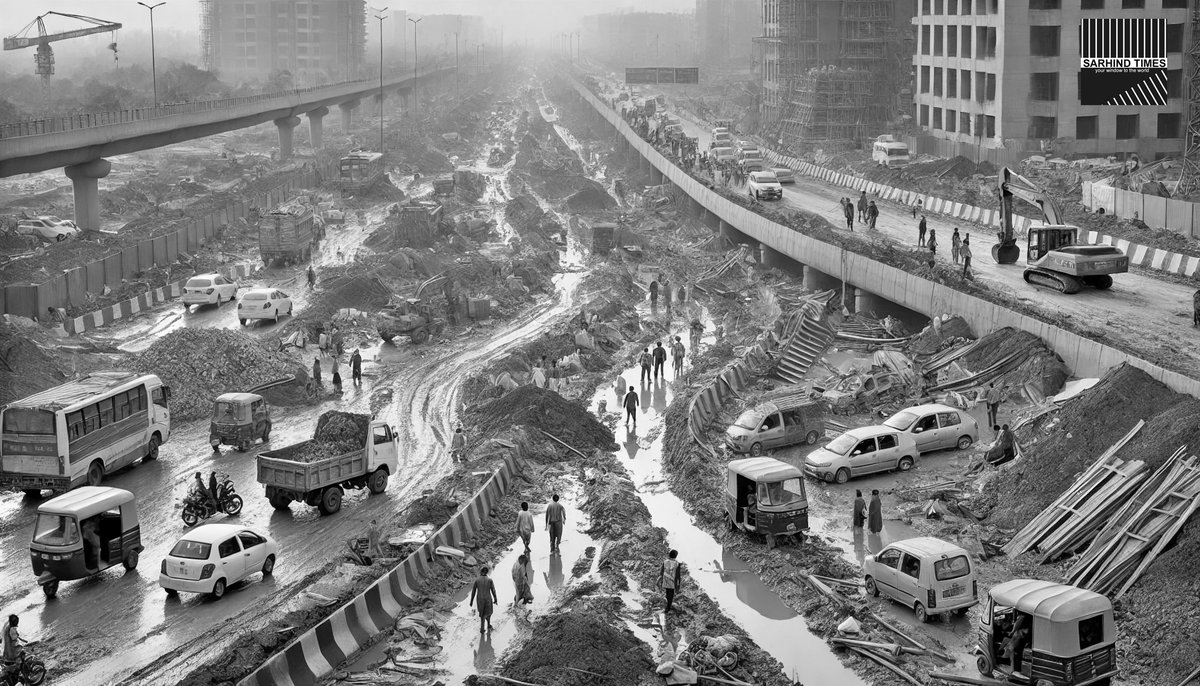 sarhindtimes's tweet image. Frustration Mounts as GMDA’s Road Project Between AIT Chowk and SPR Remains Incomplete After 14 Months
sarhindtimes.com/frustration-mo…

@GMDAIndia
@DC_Gurugram
@HaryanaGov
@GurgaonPolice

#GurgaonDevelopment
#InfrastructureDelay
#RoadSafety
#GMDAUpdates
#CommuterWoes