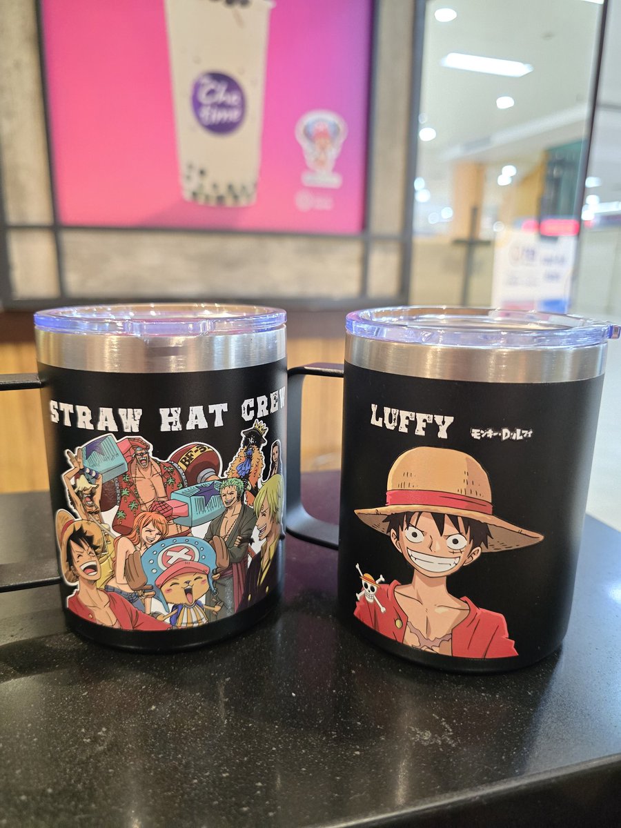 skykey93's tweet photo. Ada yg mau jastip merch Chatime x One piece ga?? Ada mug n pin. Pakai harga asli aja. Mug 99.000, pin 17.000 (bisa pilih karakter). Nnti pengirimannya co by shopee aja ya (dom Jakarta). Yg minat dm aja 💜💜 #ONEPIECE #chatimexonepiece #chatimeindonesia https://t.co/3TQS3ifqfN