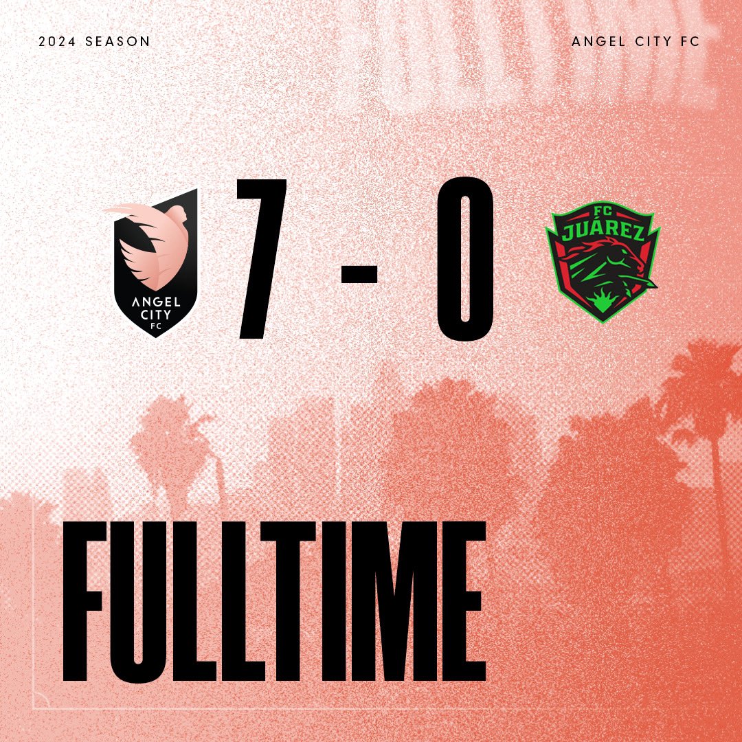 Final score! 
🔜  8/24 vs. SD Wave 

#Volemos | #LAvJRZ | #AngelCityFC