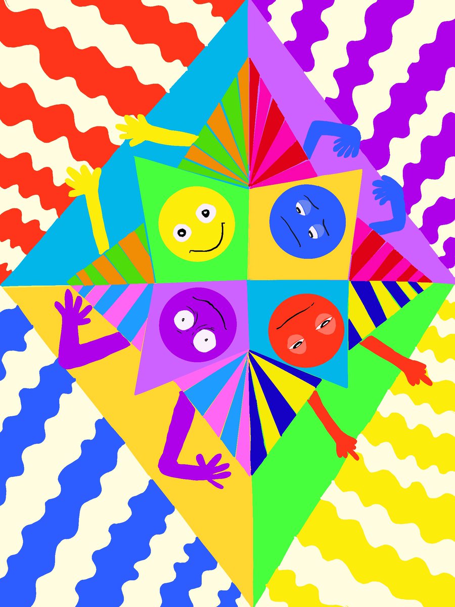 “I’m full of mixed emotions.” #procreateart #illustration