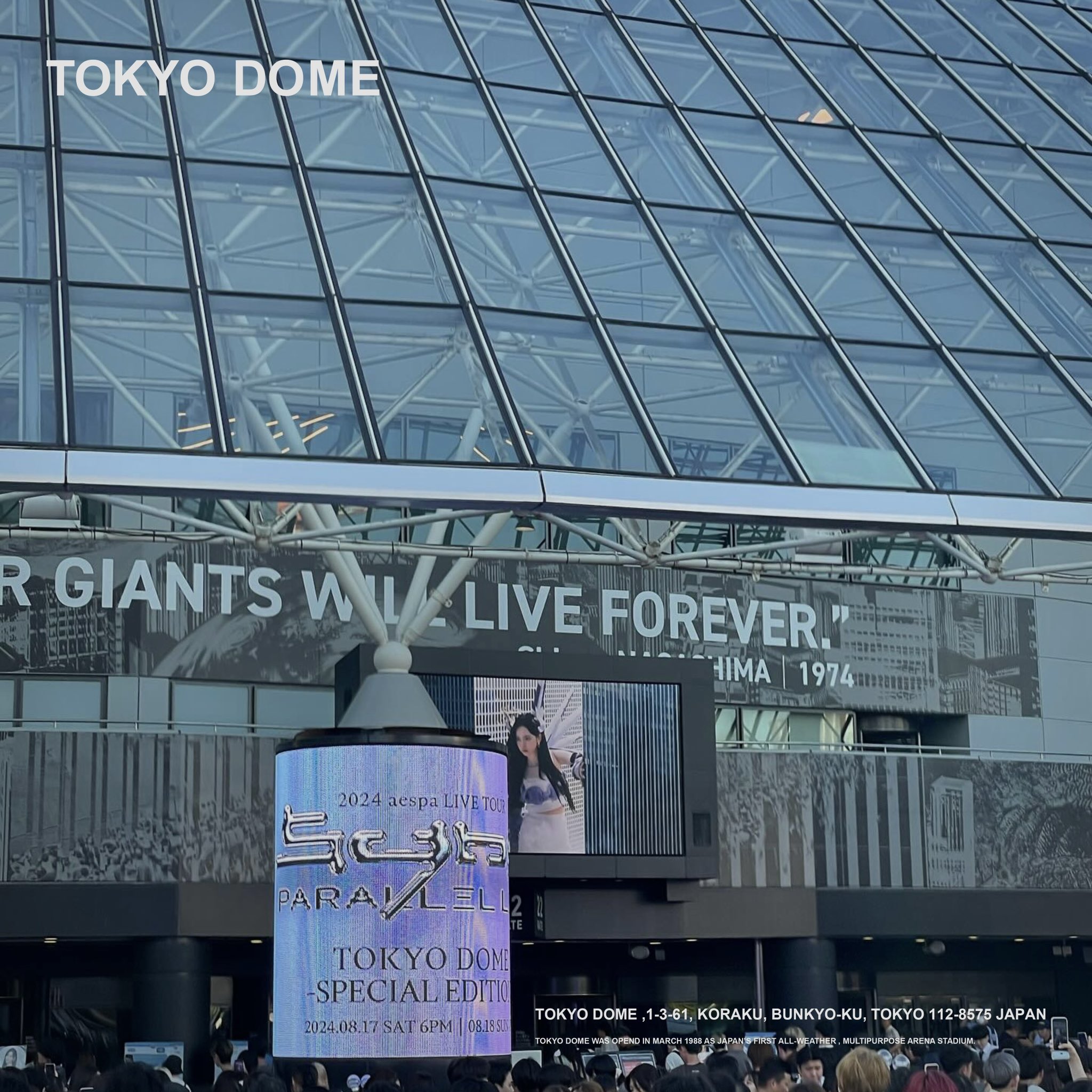 TOKYO DOME｜東京ドーム on X: 