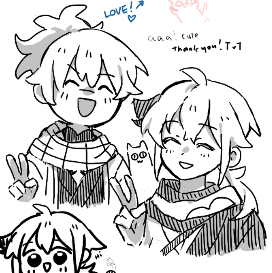 I drew some🫶 It was so fun , thank you !! 😭👍 