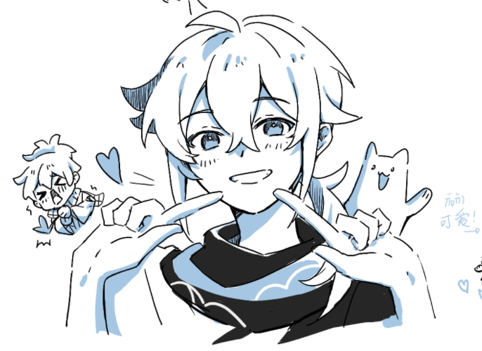 I drew some🫶 It was so fun , thank you !! 😭👍 