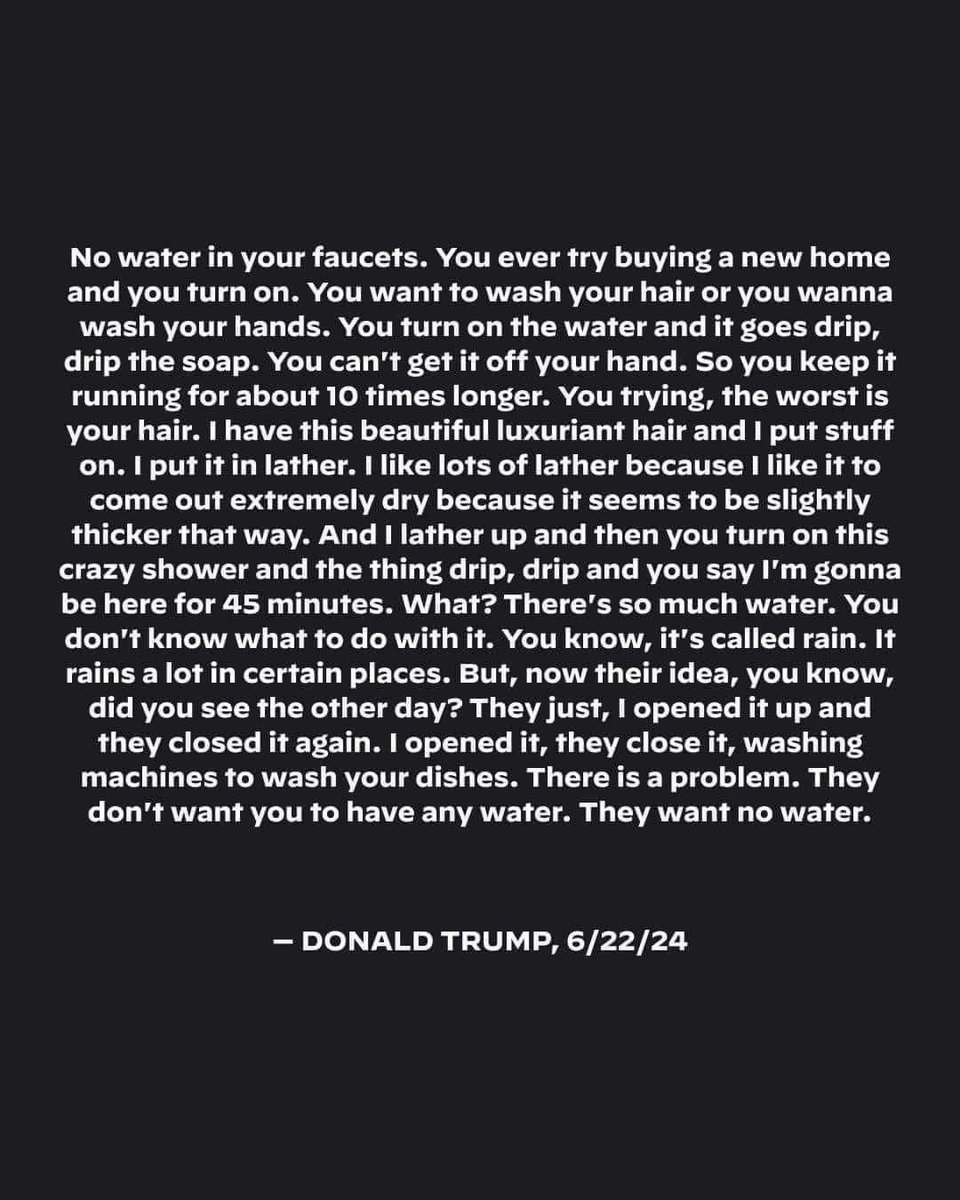 deniablyfrench's tweet photo. @realDonaldTrump what is this incoherent psychobabble?!? https://t.co/djst77MIco