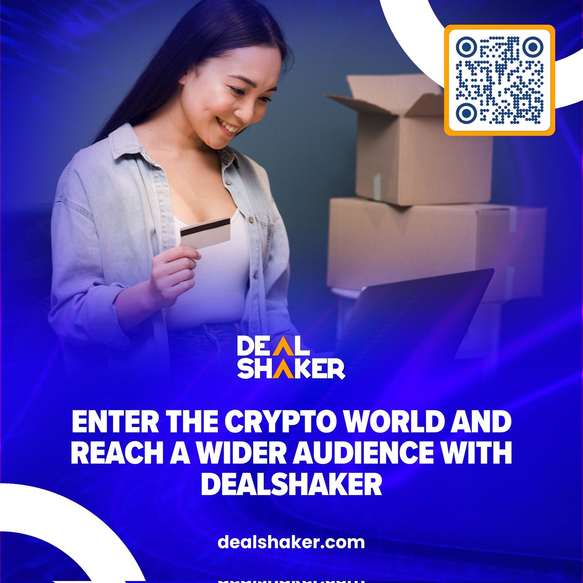 DealshakerO's tweet image. 💡 Enter the crypto world and reach a wider audience with Dealshaker. 

Start selling now – for free! 🌍🛒

 #Innovation #Ecommerce