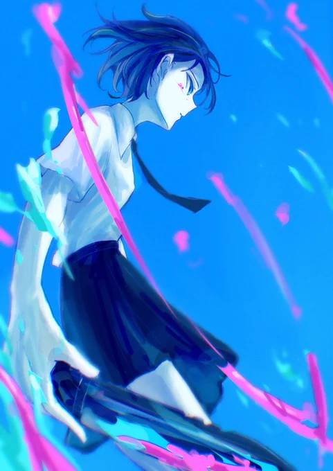 #青い画像で涼を感じよう 
