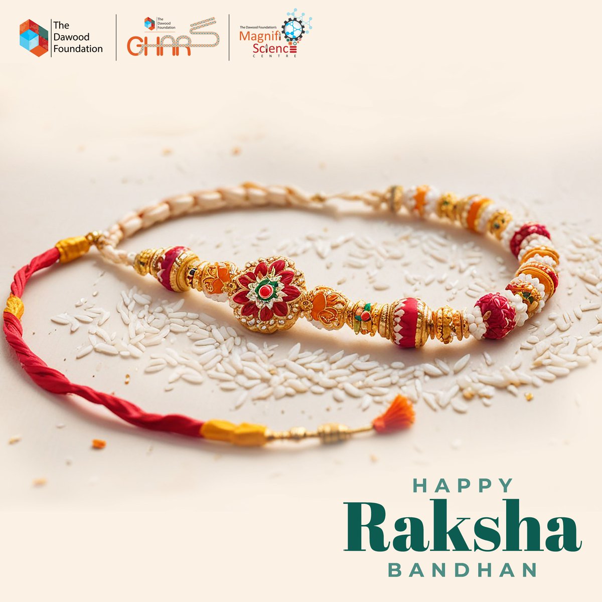 The Dawood Foundation wishes everyone a very happy Raksha Bandhan!

#RakhshaBandhan #TheDawoodFoundation #TDF #Dawood #Festival