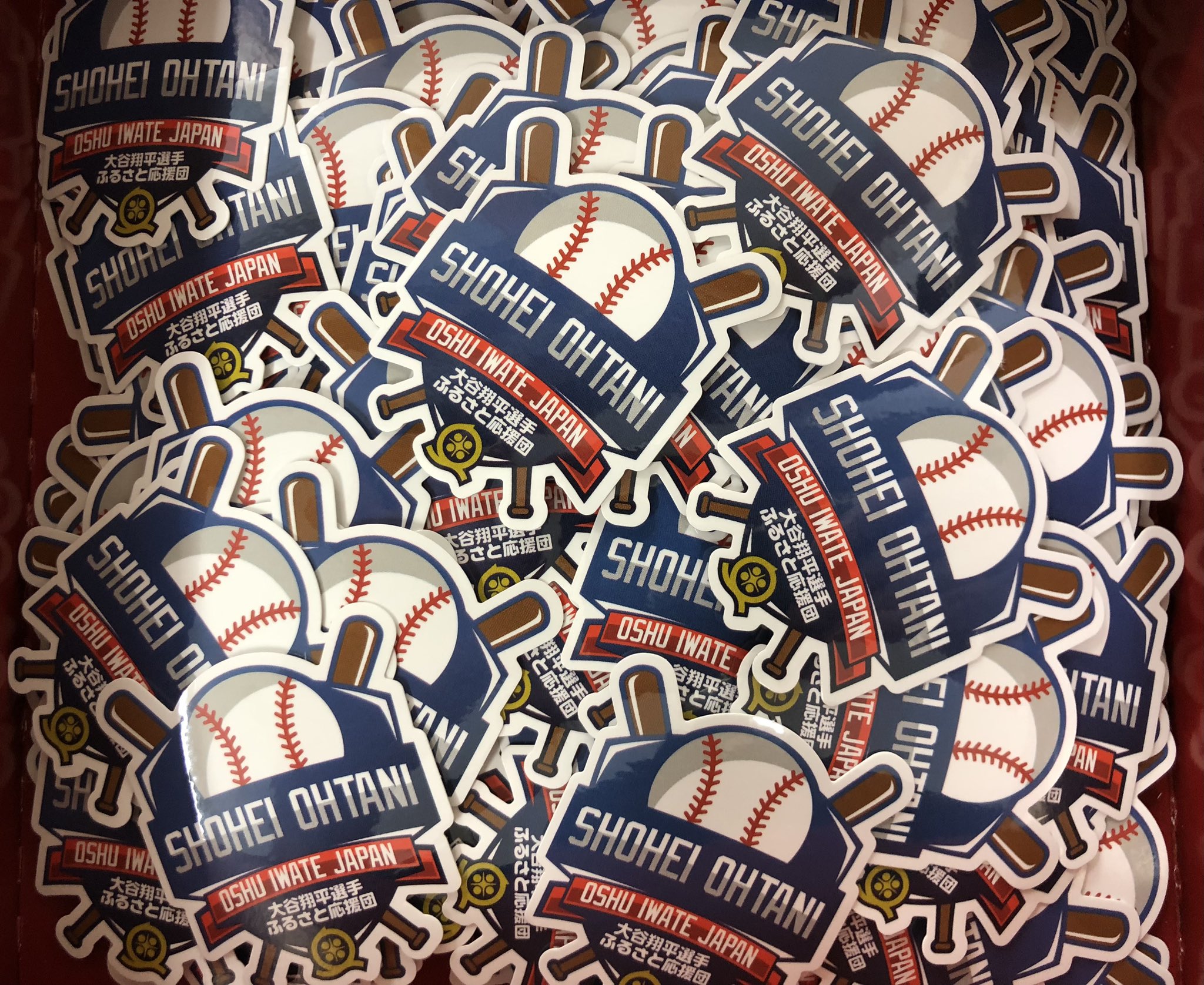 大谷翔平 ステッカー OSHU IWATE 【公式通販】