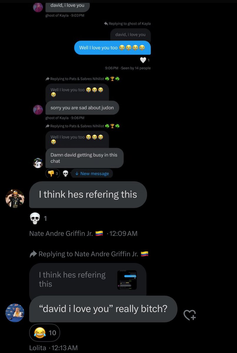 gc_patriots's tweet photo. Drama over David 👀 https://t.co/pCHNc9JChn