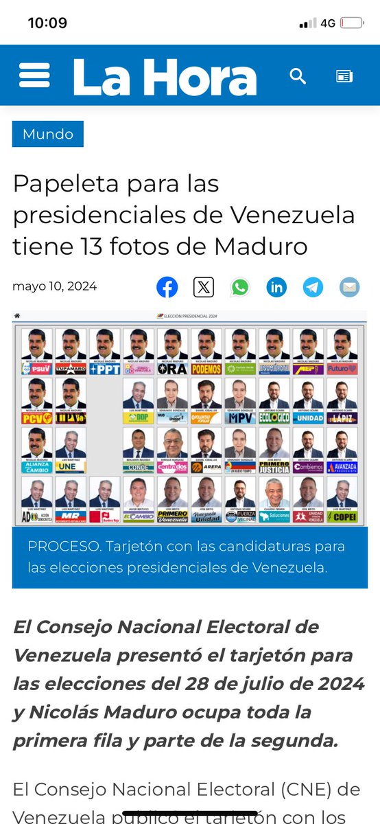 Solo falta que en la papeleta de Ecuador pongan la foto sobrepuesta del prófugo RC