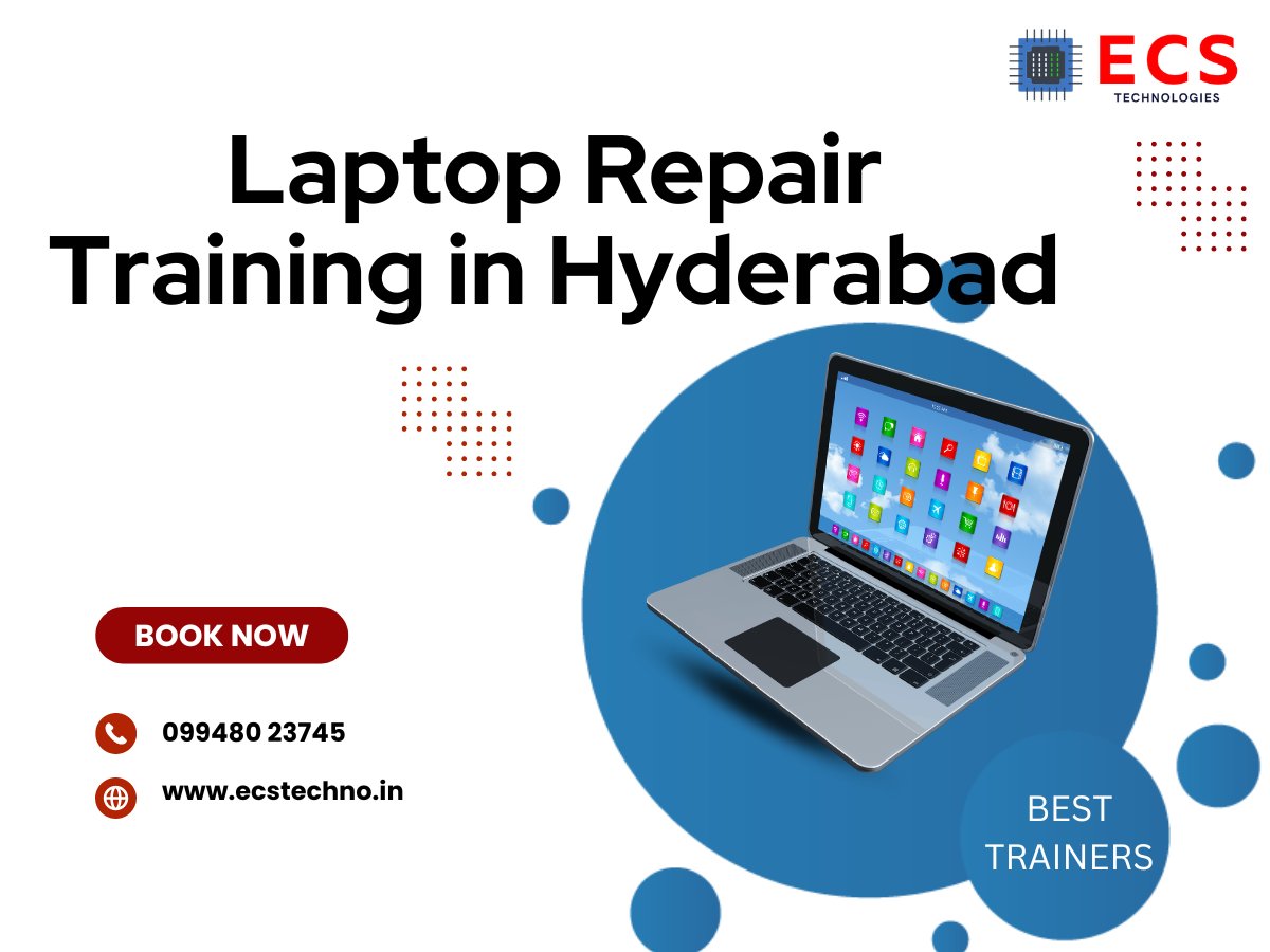 ecs_techno's tweet image. Level up your tech skills with our Laptop Repair Training in Hyderabad!  Join ECS Technologies and master the art of laptop repairs.

More Info: ecstechno.in

#LaptopRepairTraining #HyderabadTech #ECSTechnologies #TechEducation #LaptopFix