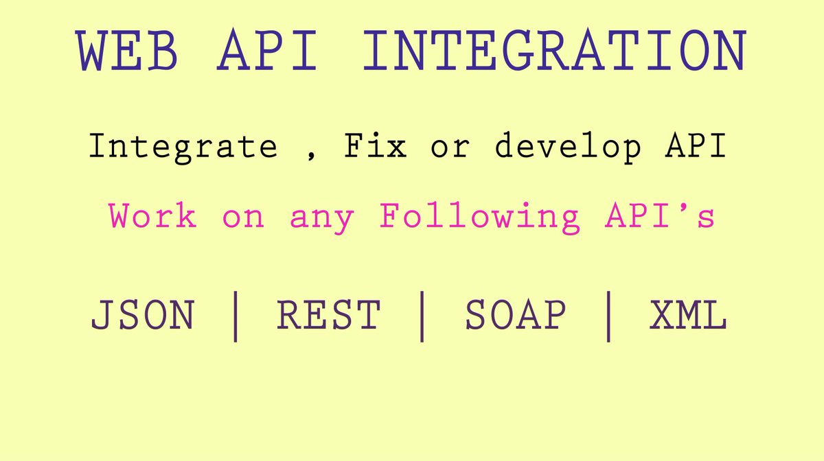 hirefreelancet's tweet image. Hire The Best Affordable Freelance API Developers Online

Contact Now: go.fiverr.com/visit/?bta=180…

#AffordableFreelanceAPIDevelopers #fixapi #apiintegrating #API #APIDevelopers #Hire