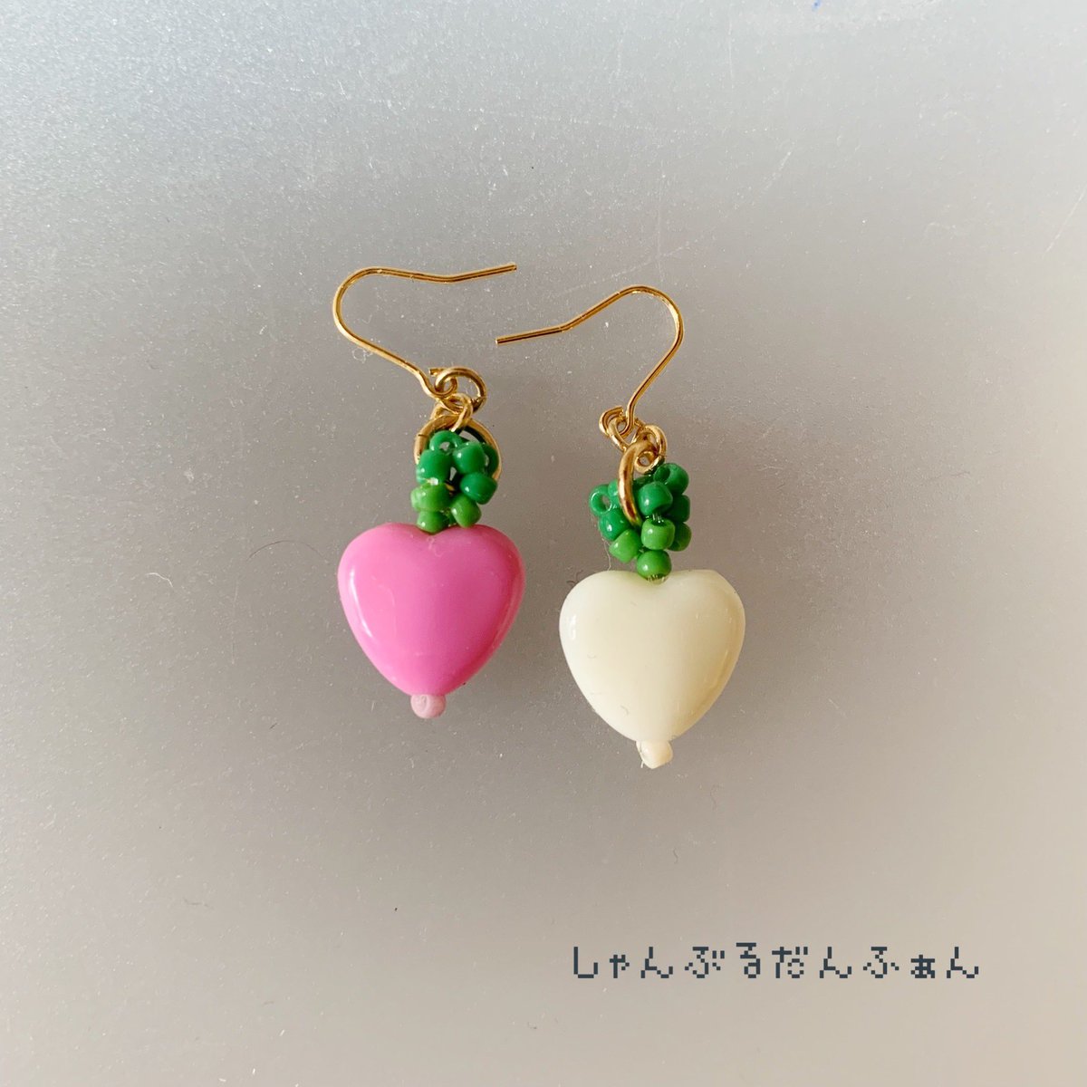 kodoroom's tweet photo. ハート型ビーズの使い方 https://t.co/Y6EBHrCBcu
