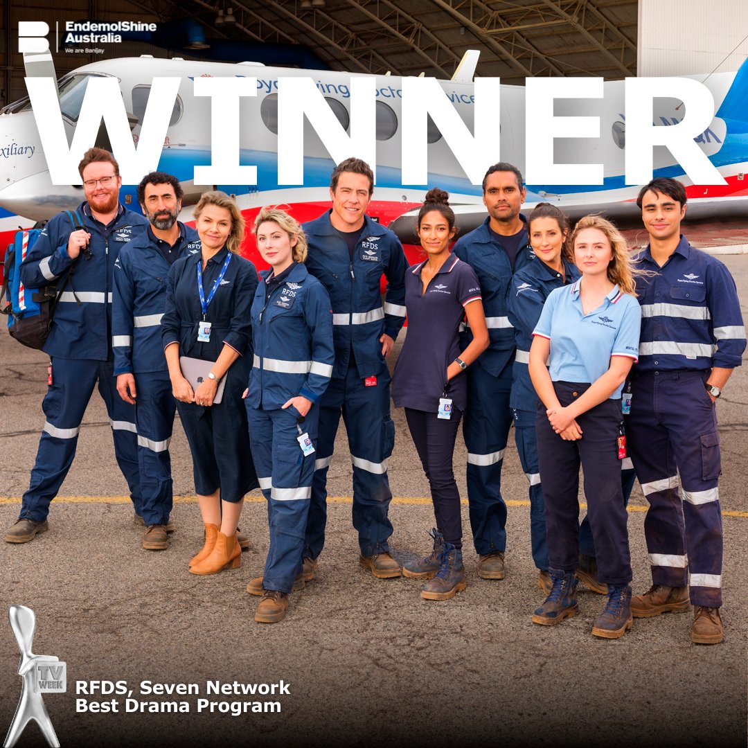 Congrats to our amazing teams who bring these productions to life🙌

🏆 Best Structured Reality Program
#GoggleboxAU, FOXTEL and Network 10
🏆 Best Competition Reality Program
#MasterChefAU, Network 10
🏆 Best Drama Program
#RFDS, Seven Network

#TVWEEKLogies #LogieAwards #Logies