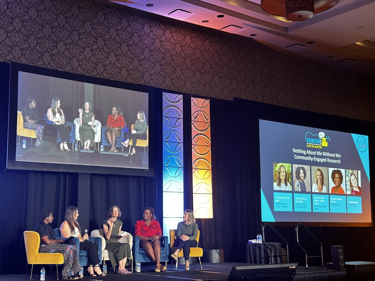 kaydaustin's tweet photo. One of the most common things I heard this weekend at #CancerCon was “I wish I’d known about this sooner.” 

There are few things more healing than knowing you’re not alone. In my opinion, one of the most underutilized tools in patient care is empowering connections to organizations, communities, and others with shared experiences. 

I’ve seen this shifting in kidney cancer, with more patients being connected to resources, and it makes me so happy to see 👏

Such a great weekend, filled with incredible conversations. Video in my previous post for anyone looking for additional info.