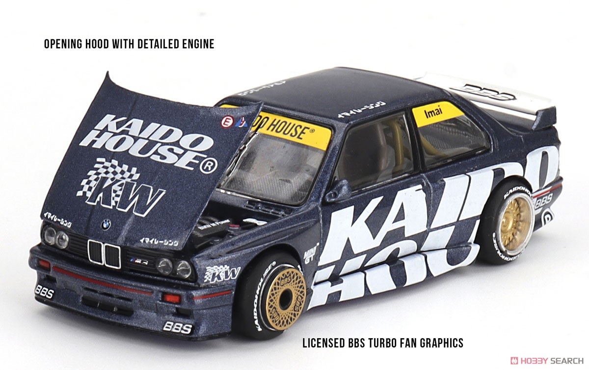 hobbysearch_mc's tweet photo. 【ミニカー予約】TSM MINI GT(ミニGT)
1/64 BMW M3 (E30) Kaido Works V1 (左ハンドル)
予約開始です!→ https://t.co/ttb3POdm2e
#ミニカー #BMW #M3 #BMWM3 #KaidoWorks #Modelcar #DiecastCar https://t.co/XIYhTQ55gY