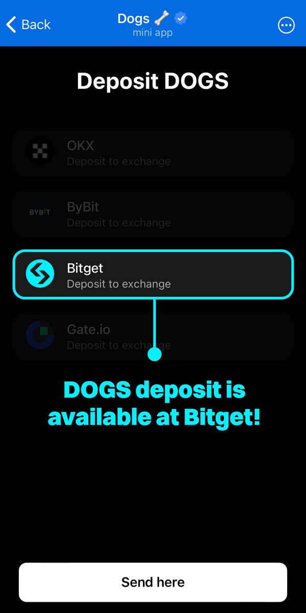 bitget's tweet image. Deposit $DOGS on #Bitget before listing to share grand prize! @realDogsHouse 

🆓 Enjoy 0 gas fee on your deposits!

🔥Join #BitgetLuckyDogs campaign to win BTC Jackpot
🔗x.com/bitgetglobal/s…

🔥Deposit DOGS and RT to share 60,000 TON!
🔗bitget.com/support/articl…

💡Learn how to…