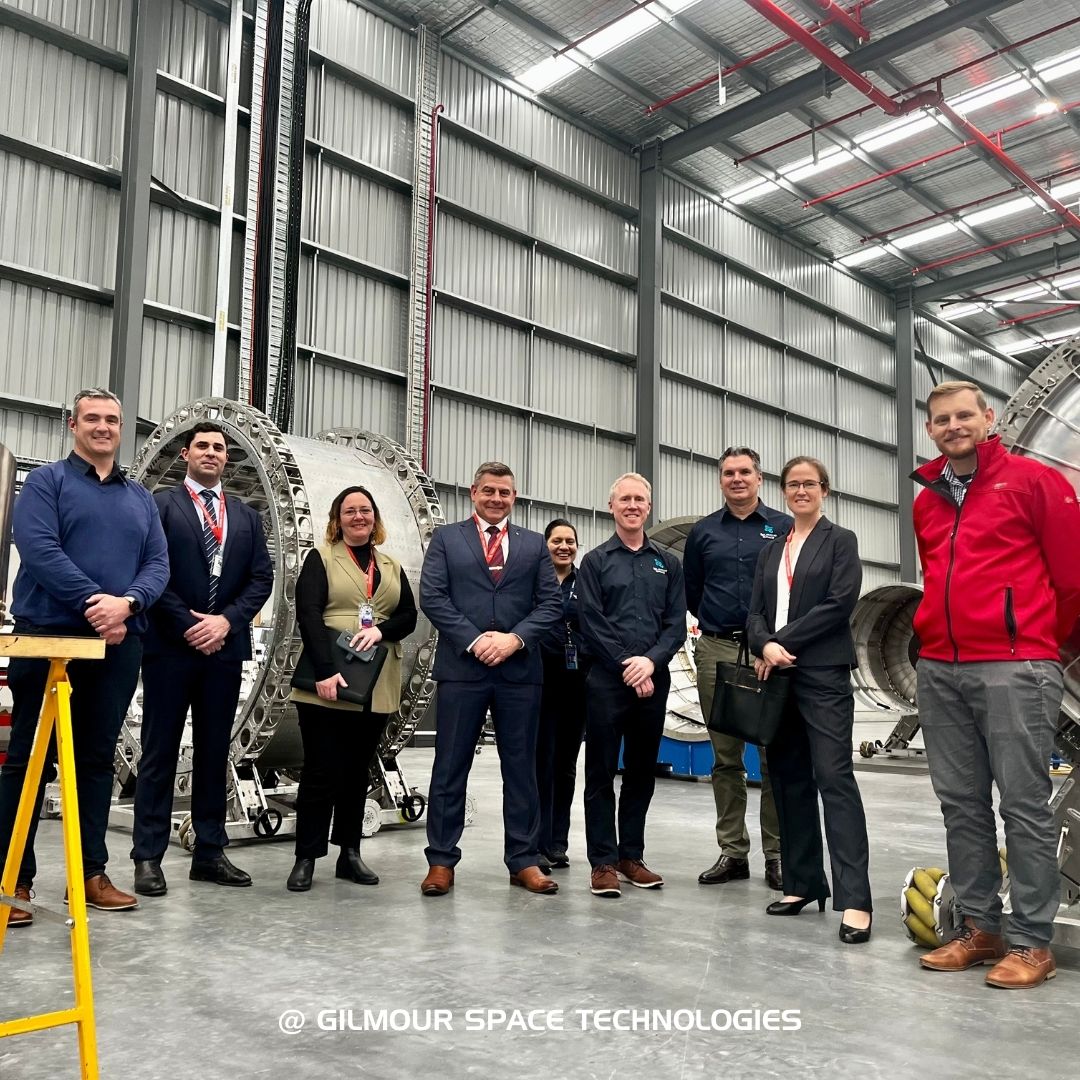 GilmourSpace's tweet image. Last week, we met Commander #SpaceCommand🇦🇺MAJGEN Greg Novak and discussed the future of sovereign tech &amp;amp; need to build a space-capable Defence workforce.
As a local company, we believe our Defence Industry is ready to deliver #sovereigncapability that’s #Australianmadeandowned🚀