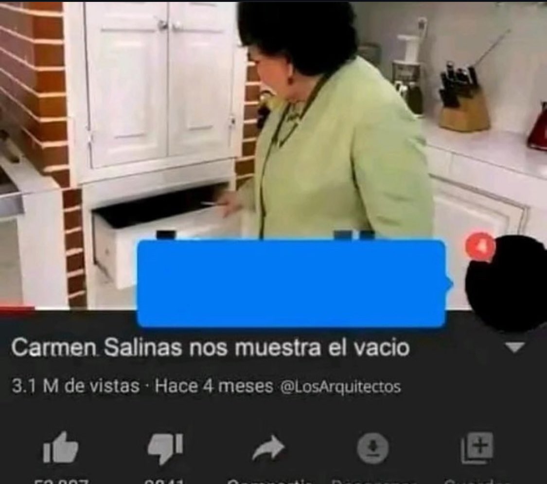 srmimo's tweet image. y el vacío nos muestra a carmen salinas