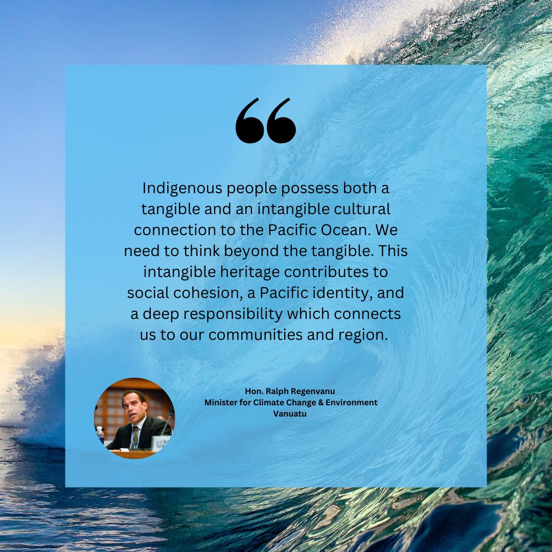 As #PIFLM53 approaches, Hon. Ralph Regenvanu reminds us: the Pacific Ocean isn't just a resource—it's our identity and heritage. Calling on leaders to prioritize ocean protection and preservation for our collective future. 🌊 

#MoanaMonday #OceanProtection #OurOceanIsNotForSale