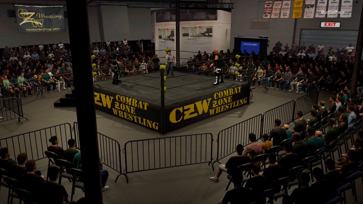 iBudsMoves's tweet image. 🚨CZW 2300 Arena V2 WIP🚨

If @mtbd215 would answer me I have a treat🙄 I also have some fire ideas I would like to bring to the table 😏

Stage is a placeholder for now and is solely done by the talented MTBD🫡

@RealGhostDev fake crowd for the w😅

#WWE2K24 #CZW #Ultraviolent