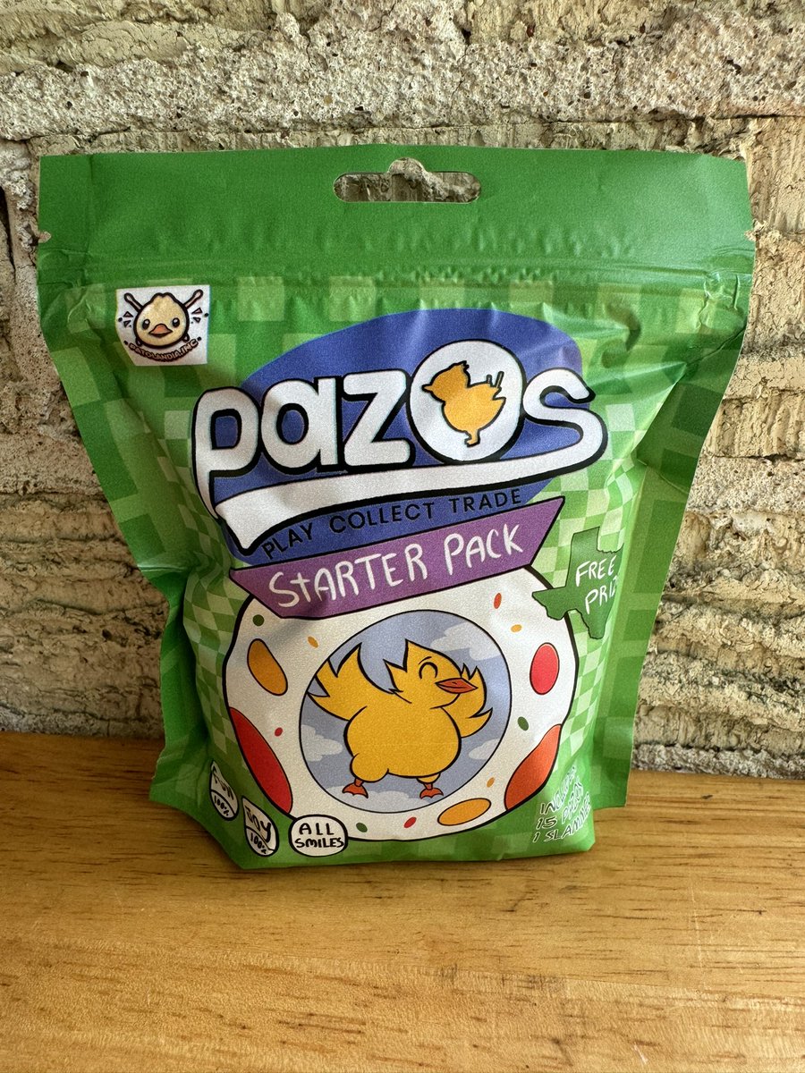 dannyigamez's tweet image. #pazos by #patolandiainc Starter Pack 02! #pogs #tazos #playpazOs  Available August 24th!
