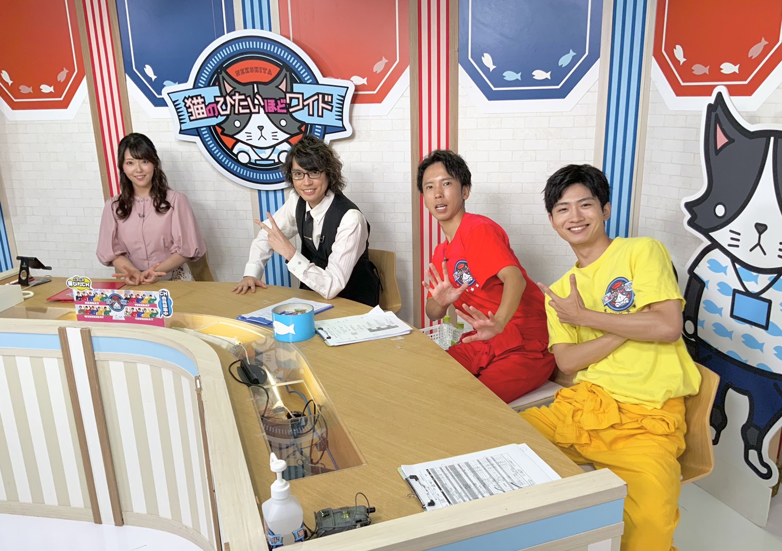 猫のひたいほどワイド　月曜ＭＣ 村上幸平　缶バッチ１個 猫のひたいほどワイド 月曜MC 村上幸平 缶バッチ1個 猫のひたい