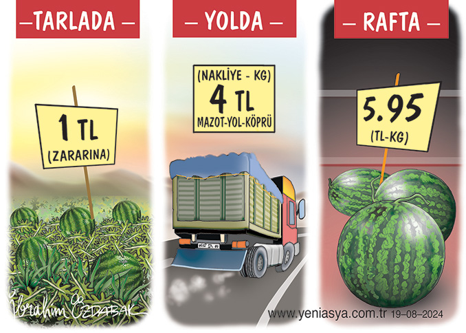 Alım gücünün düşürüldüğü, üreticinin ve çalışanın zarar ettirildiği bu ekonomik düzen nereye koşuyor?
yeniasya.com.tr/karikatur/gunu…
ibrahimozdabak.com/2024/08/19/bu-…