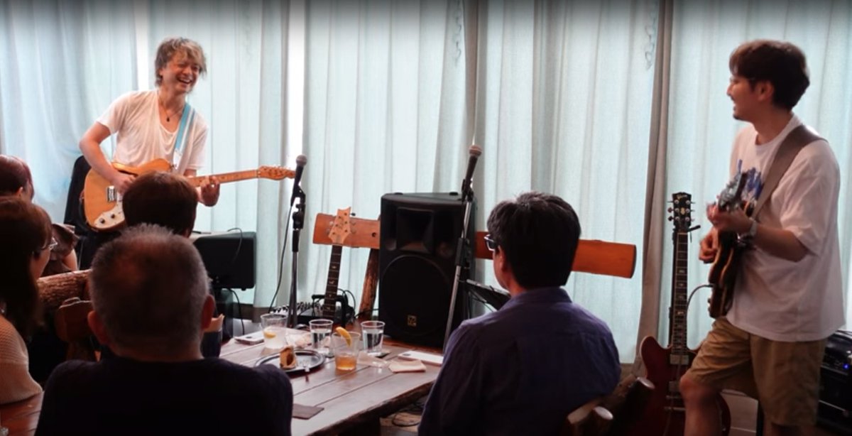 hidehisa_ssk's tweet image. 2ozライブご来場ありがとうございました！やっぱりこのデュオはスペシャルですね。有賀くんの新しい335めっちゃ音よかったし、途中お客さんからお借りしたPRS silver skyもすごいよかったな。料理も美味しくて最高✨また次回ライブ決まり次第告知させて頂きます🎸🥃🎸

#2oz
#2オンス
#佐々木秀尚