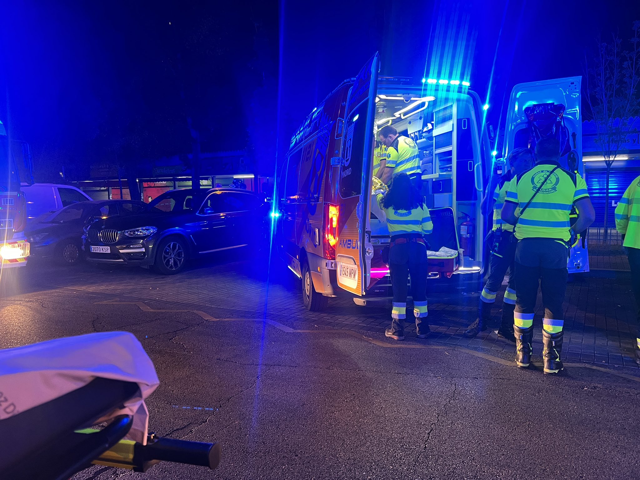 Foto cedida por Emergencias Madrid