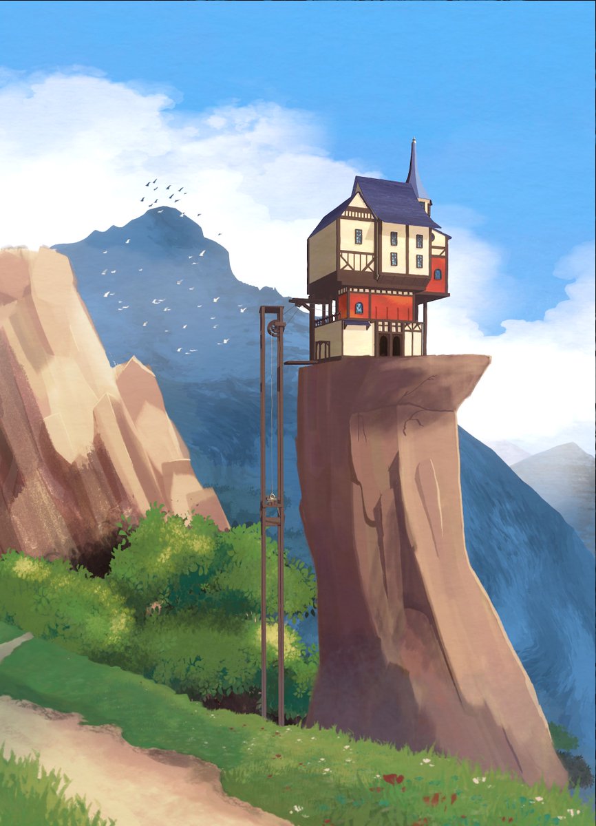 'Pillarcliff Inn' by <a href="/jhansen_art/">J 🔶</a>  

blenderartists.org/t/pillarcliff-…

#b3d #blender3d #blenderart #blenderrender #blendercommunity