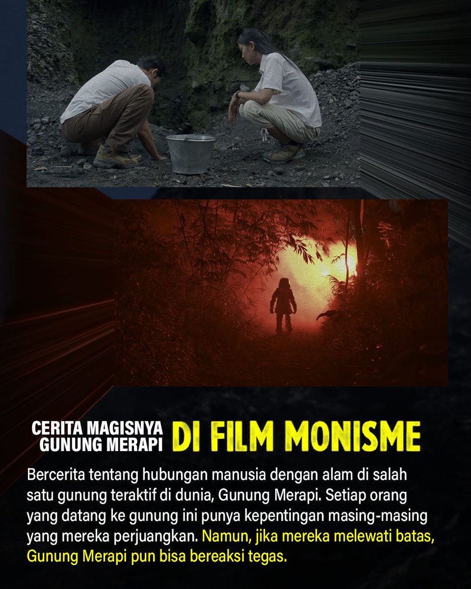 suaradotcom's tweet photo. Bukan sekedar gunung biasa, apa yang bakal terjadi kalo Gunung Merapi erupsi besar-besaran?? 🌋😱
@bioskoponlineid
#Monisme
#BioskopOnlineFeatureFilm https://t.co/IWjvP3pBeO