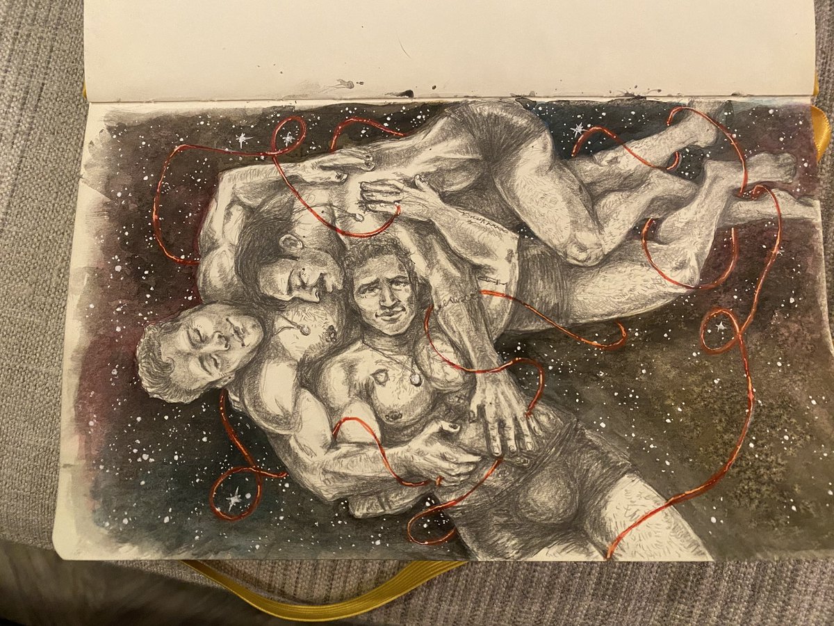 buffaluffalo's tweet photo. spent the weekend crafting something super corny and i will be unrepentant about it #buddietommy #polyfire https://t.co/xnNFshocU2