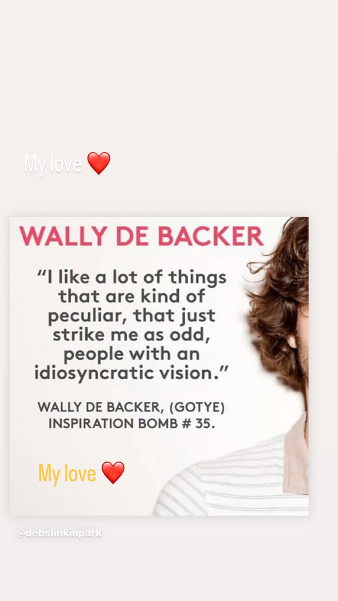 #wallydebacker #always in my heart ❤️ #4eva  :)