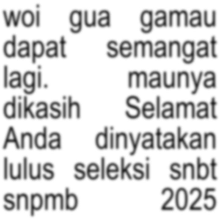 "yang semangat yang semangat" maneh weh sendiri, aku mah maunya dapat Selamat:(