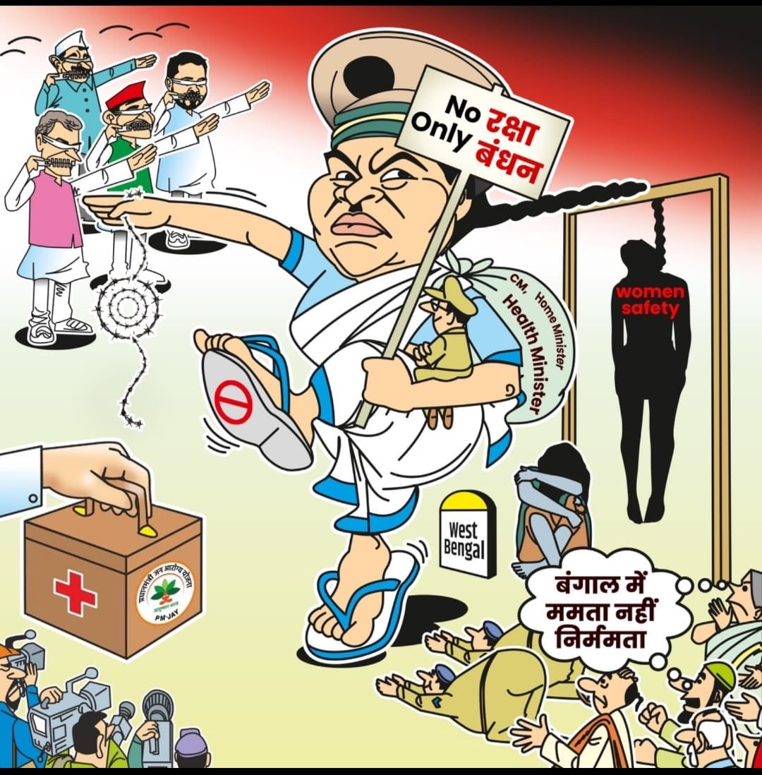 महिला होकर महिलाओं की वेदना... 
जिनको समझ न आती है..! 
नाम ममता.... ममत्व विहीन जो
बस तुष्टिकरण अपनाती है...!