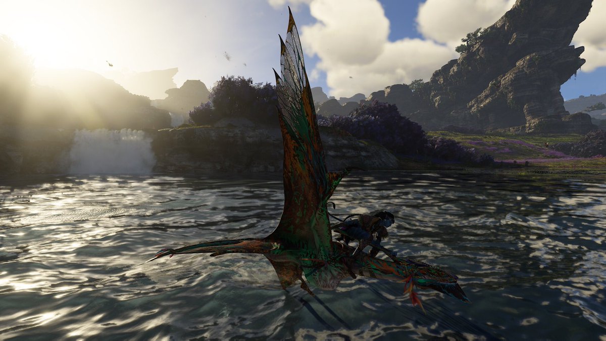 sarahwlsh508's tweet photo. Me and my girl storm out for a leisure flight. #Avatarfrontiersofpandora #avatar #avatarfan now can someone please fix the co-op issue for us xbox players please? @Ubisoft @UbiMassive @UbisoftSupport it’s not my device, it’s the game. I was told to get in touch with a game dev. https://t.co/wVupB5PV0s