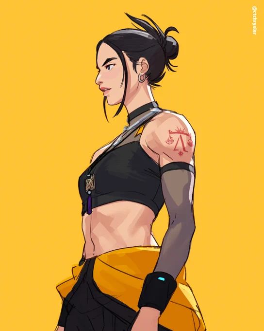 just wanted to see what Xii's tattoo would look like red 
