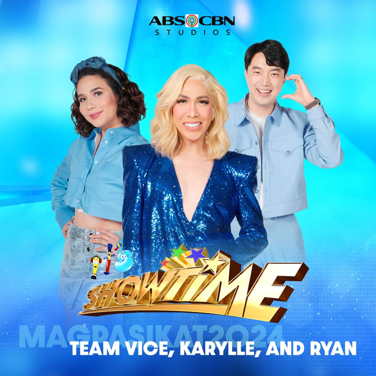 Madlang People! It's the time of the year!💙💛

Abangan ang #Magpasikat2024 performance ng Team Vice, Karylle, and Ryan this October sa It's Showtime!

#ShowtimePartyTayU 
#Magpasikat2024
#ViceGanda

Follow and subscribe here: 
linktr.ee/itsshowtimena