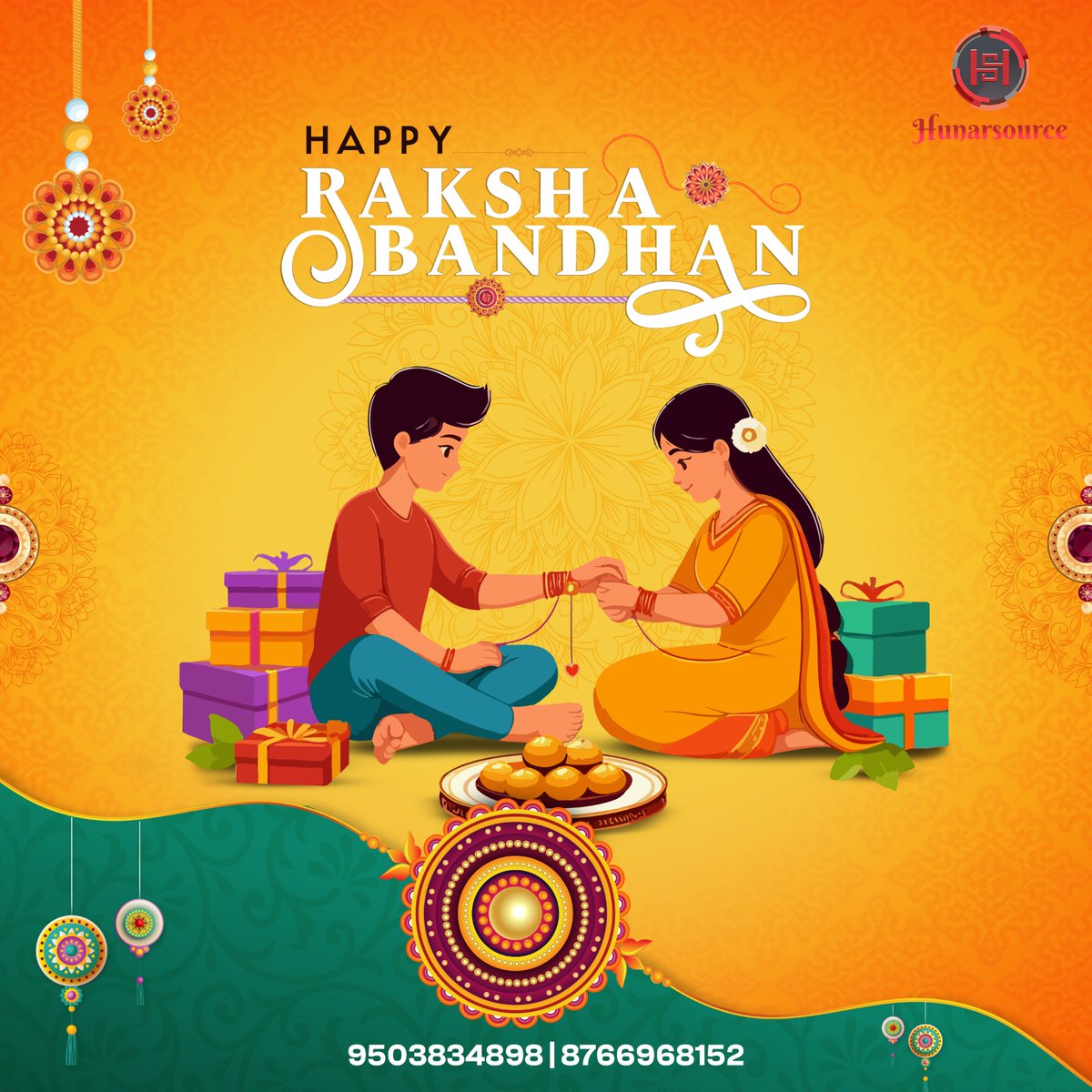 Celebrate the joy of having a sibling who’s both your partner in crime and your biggest supporter. This Raksha Bandhan, honor the bond that’s truly irreplaceable.